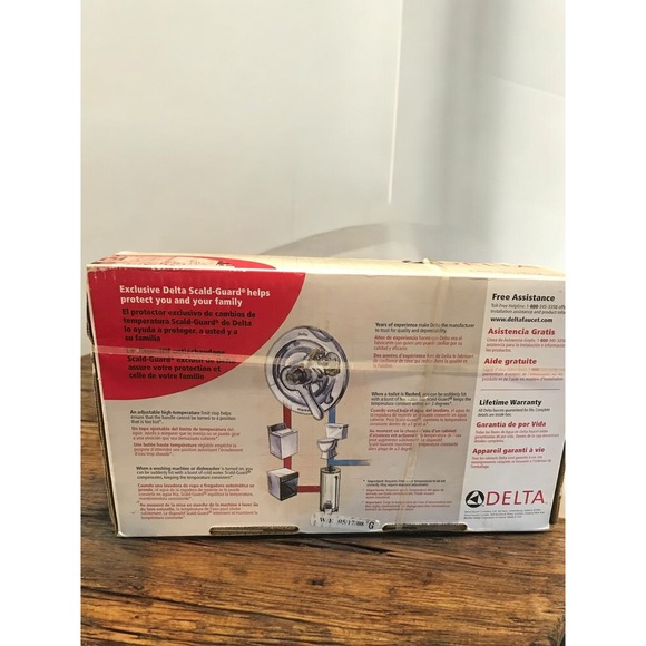 Delta DRYDEN Monitor(R) 17 Series Shower Trim in Stainless 172930-SS - Picture 4 of 4